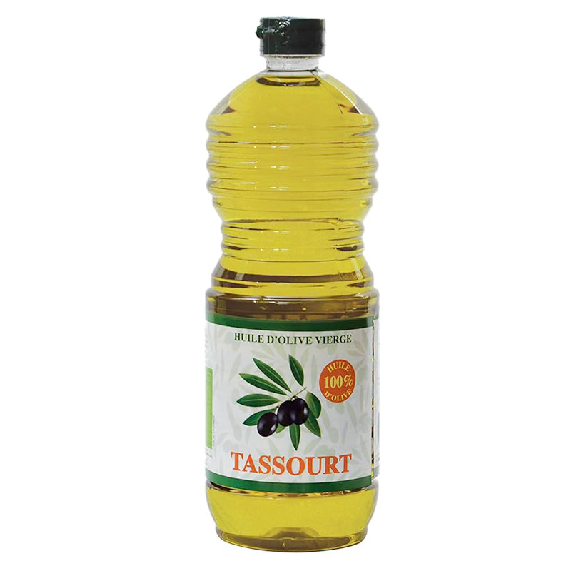 Huile d’Olive Tassourt 1 L Pack de 15 – Huile d’Olive Naturelle