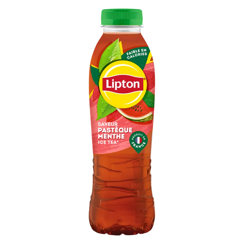 Lipton Pastèque 50 cl Pack de 12 – Boisson Rafraîchissante