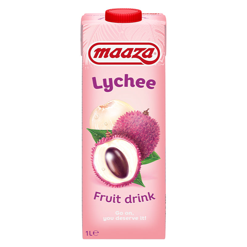 Maaza Litchi 1 L Pack de 12 Brik Tetra – Boisson aux Fruits