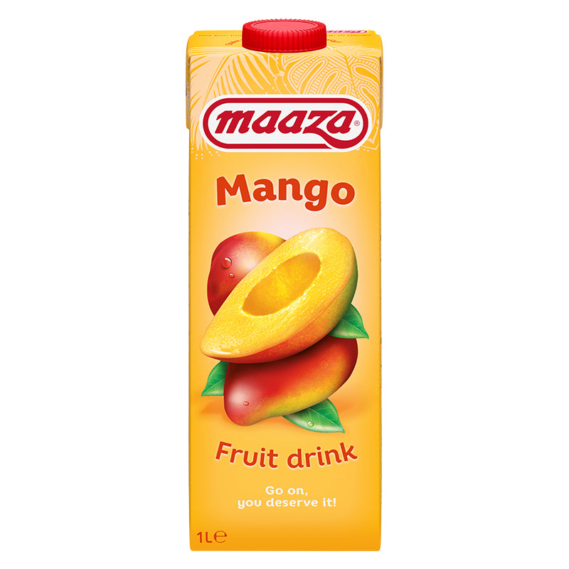 Maaza Mangue 1 L Pack de 12 Brik Tetra – Boisson aux Fruits