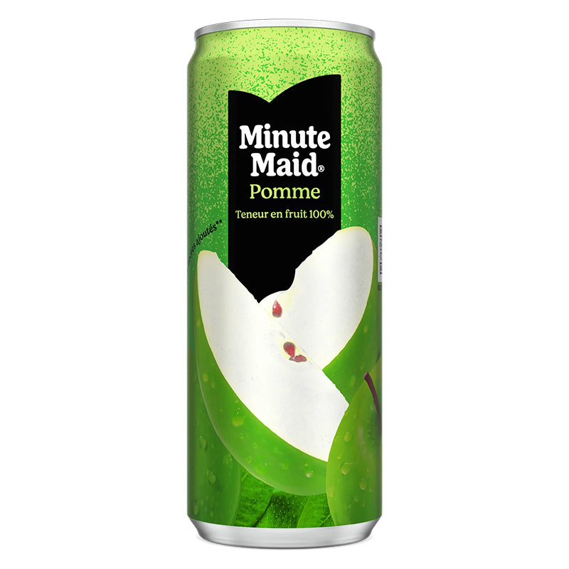 Minute Maid Pomme 33 cl Pack de 24 – Boisson aux Fruits