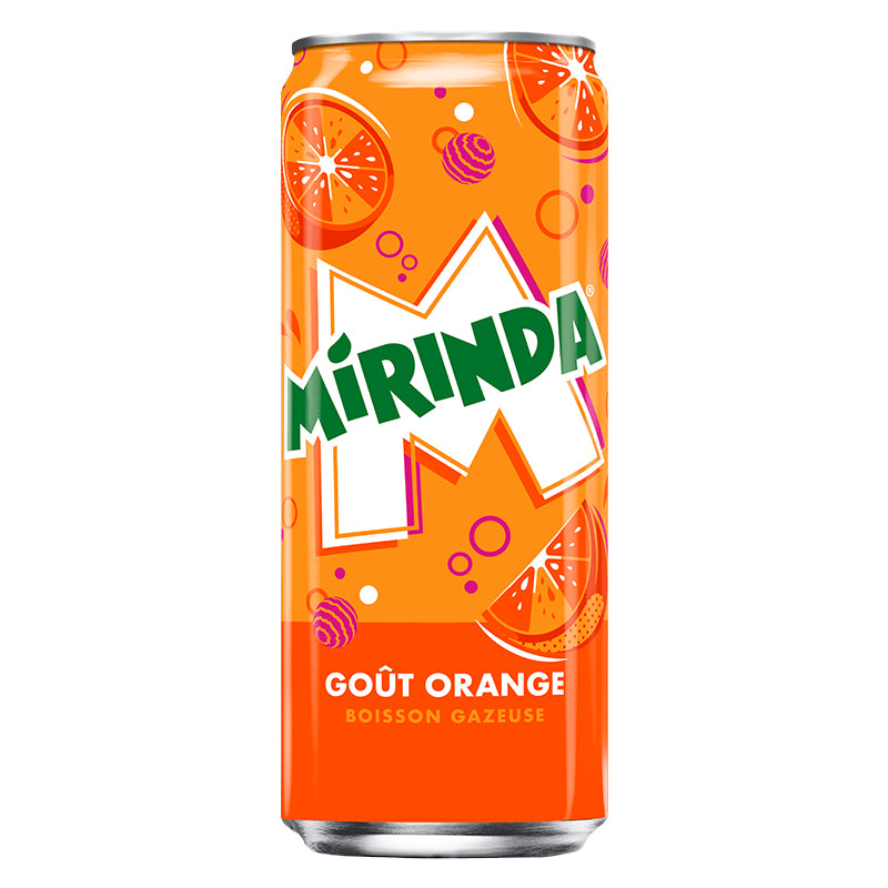 Mirinda Orange 33 cl Pack de 24 – Boisson Rafraîchissante