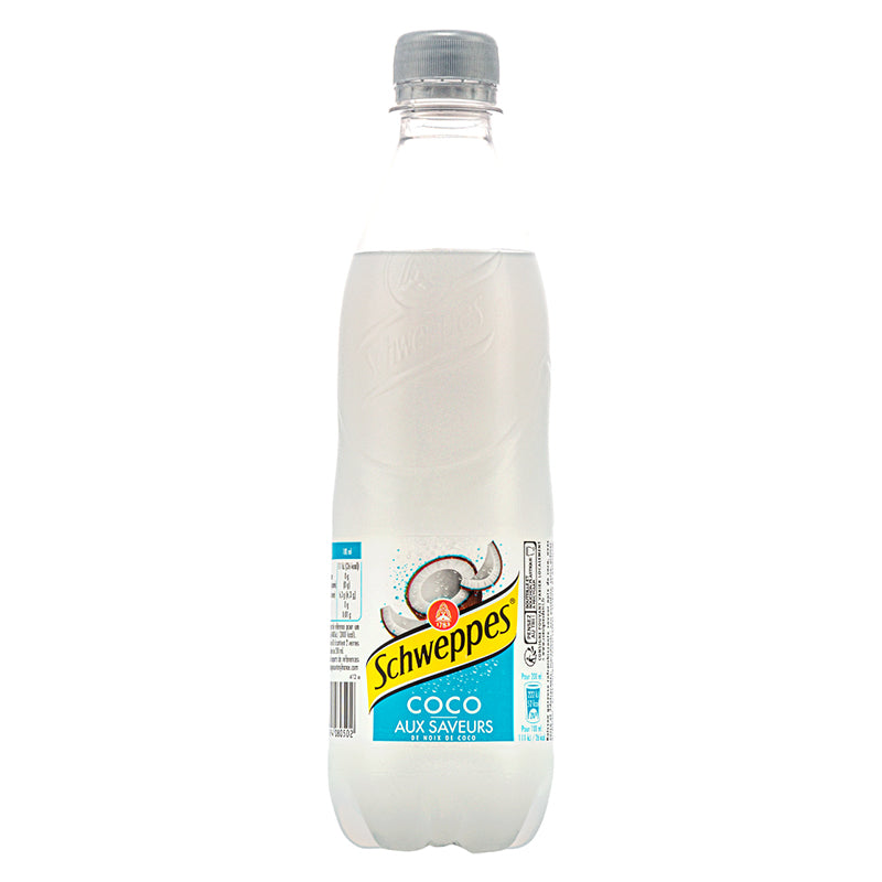 Schweppes Coco 50 cl Pack de 8 – Boisson Rafraîchissante