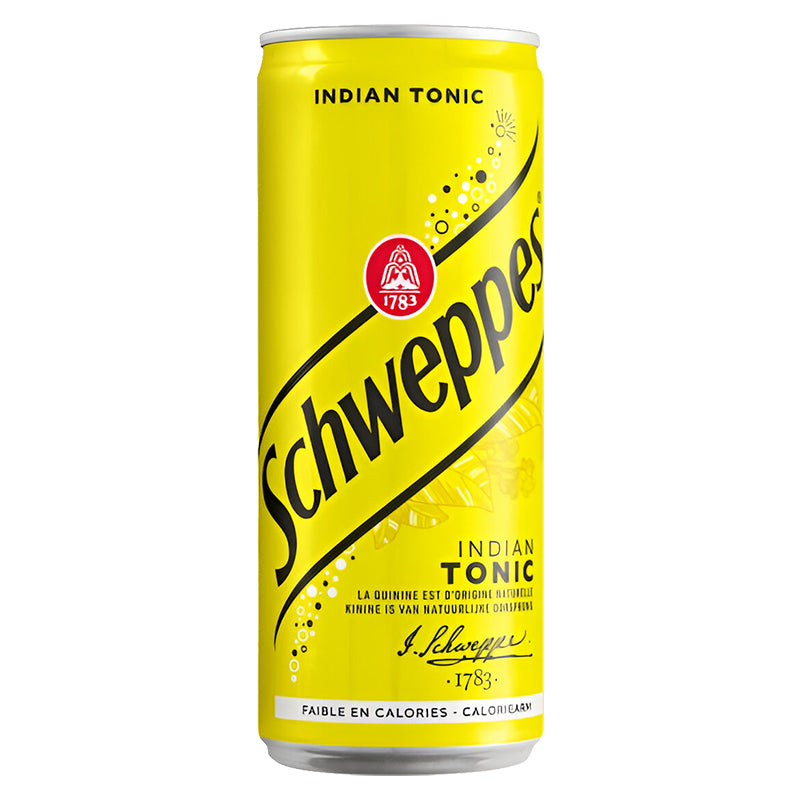 Schweppes Indian Tonic 33 cl Pack de 24 – Boisson Rafraîchissante