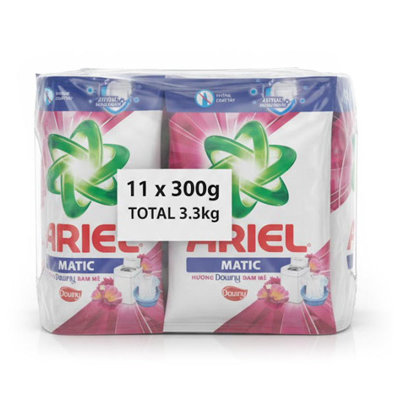 Lessive Ariel 300g x 11 – Nettoyant Puissant pour Vêtements