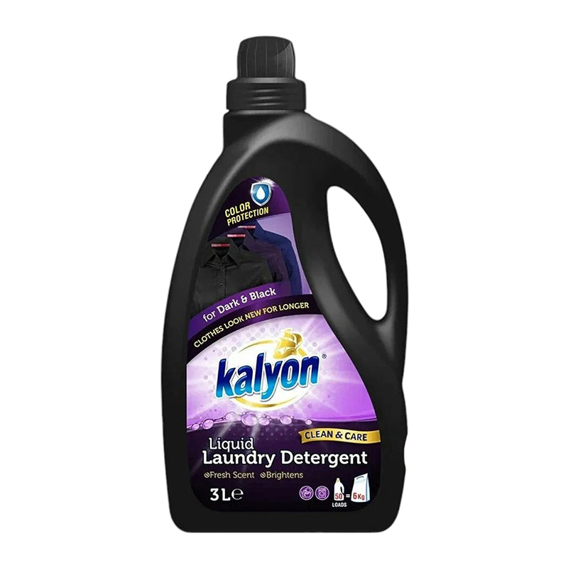 Kalyon Lessive Liquide Laundry Detergent Noir 3L – Lessive Noire