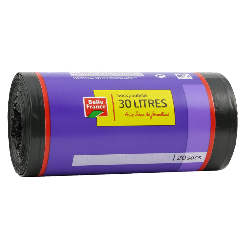 Sac Poubelle 30L BF x 24 – Sacs Poubelle