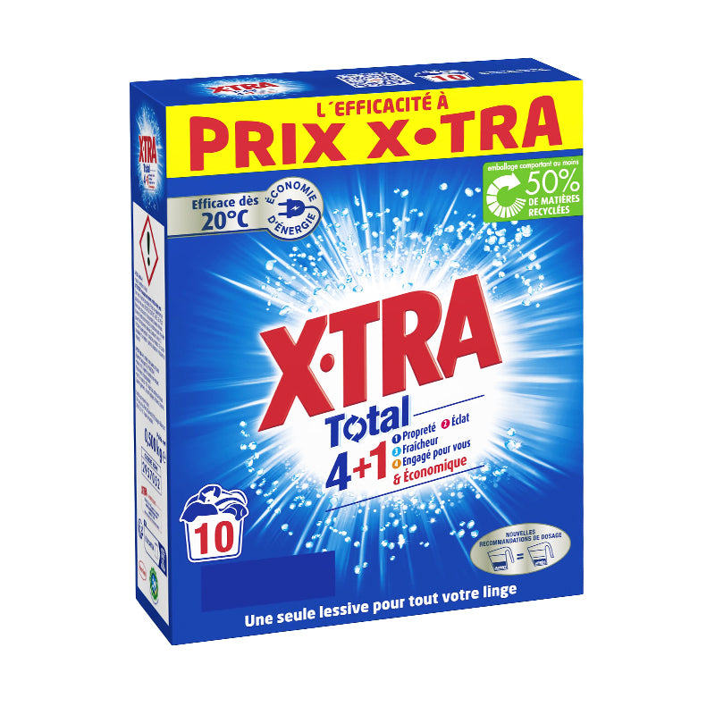x tra 500g x 16 – Lessive Poudre