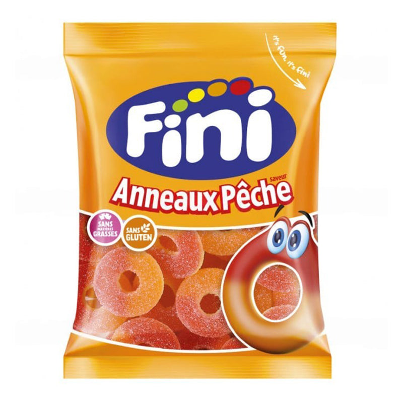 Fini Anneau x Pêche Halal 90gr x 12 – Confiserie
