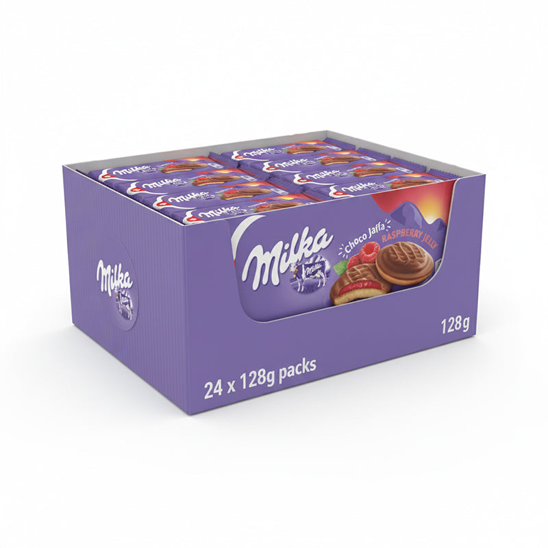 Milka Jaffa Framboise Dessert 147g x 24 – Chocolat