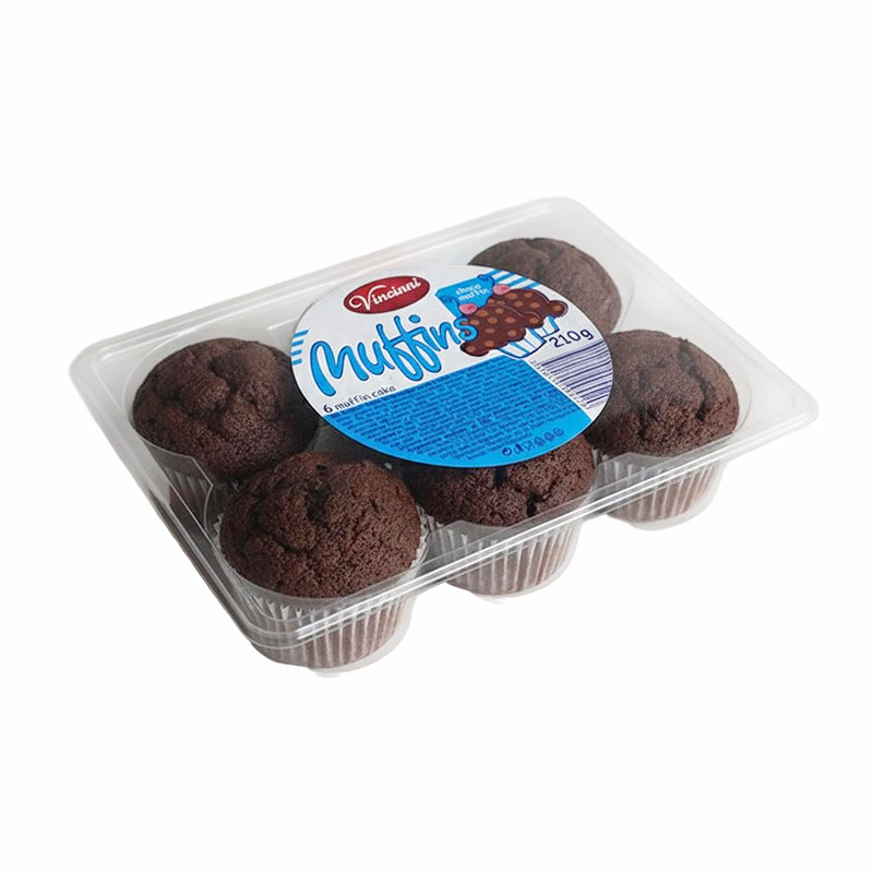 Muffins Choco 210g Vincinni – Gâteau x Individuels