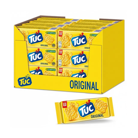 TUC Original 100g x 24 – Biscuits Salés Croquants