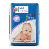 Changes Bébé BF Taille 3 x 38 – Pack de 6 Couches Bébé