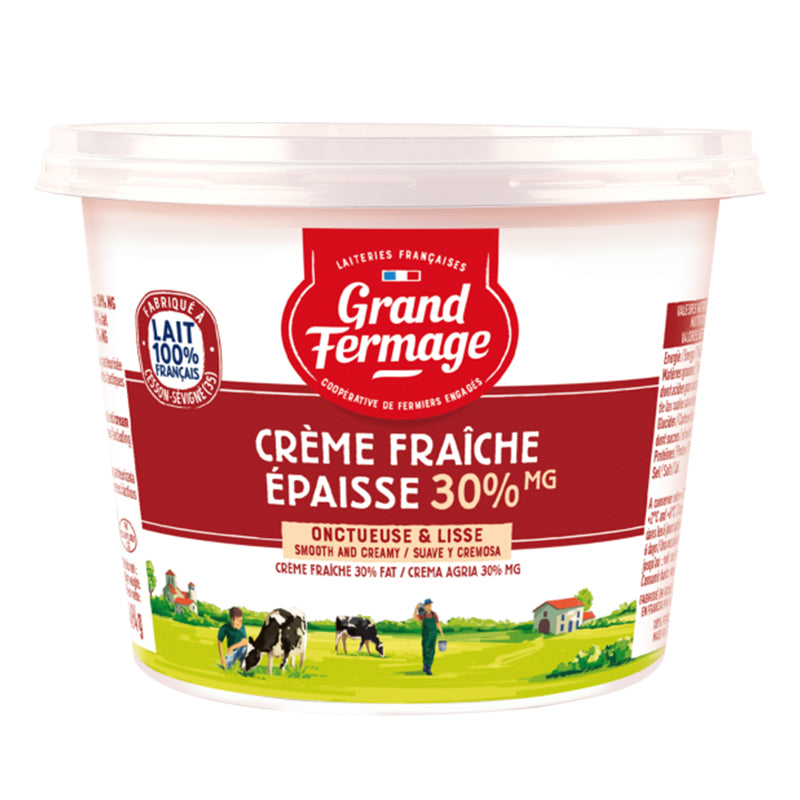 Crème Fraîche 50cl – Pack de 6 Produits Laitiers
