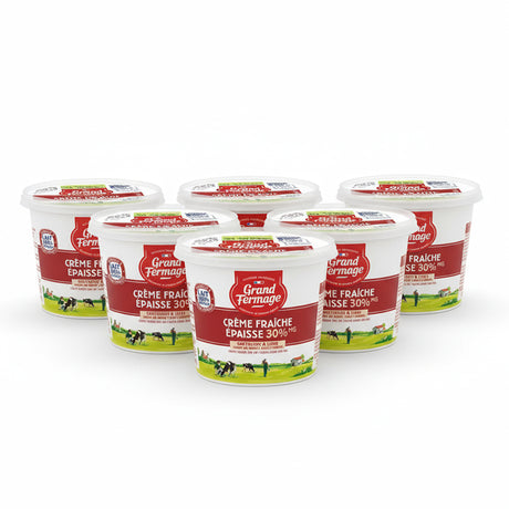 Crème Fraîche 50cl – Pack de 6 Produits Laitiers