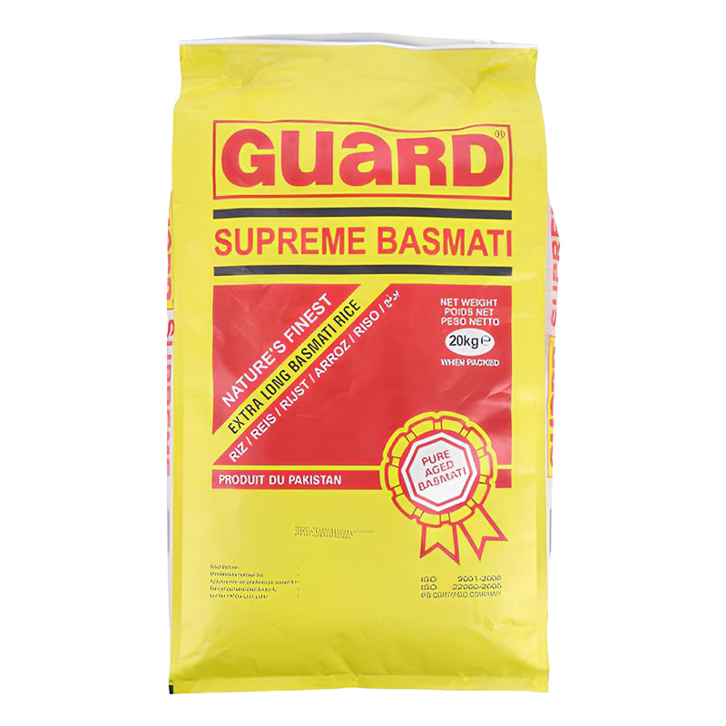 Riz Basmati Supreme 20kg Guard – Riz & Céréales