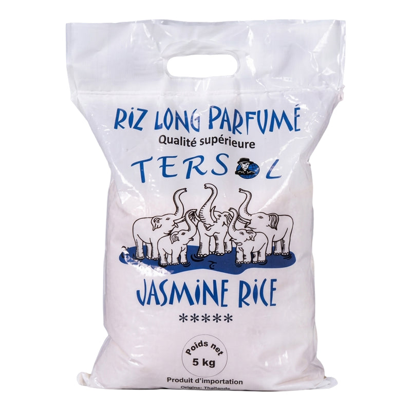 Riz Long Etuvé 5kg Tersol Family Elephant – Riz & Céréales