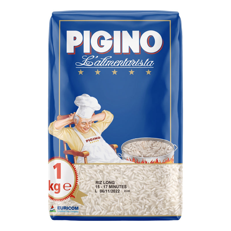 Riz Pigino 1kg – Pack de 10 Riz & Céréales