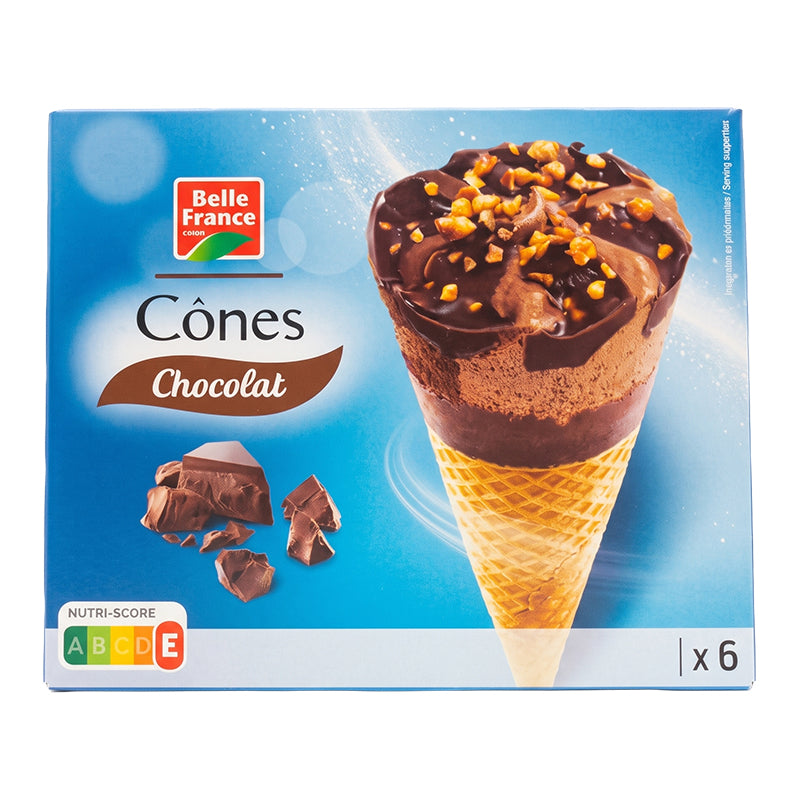Cones x 6 Bf Uni – Dessert