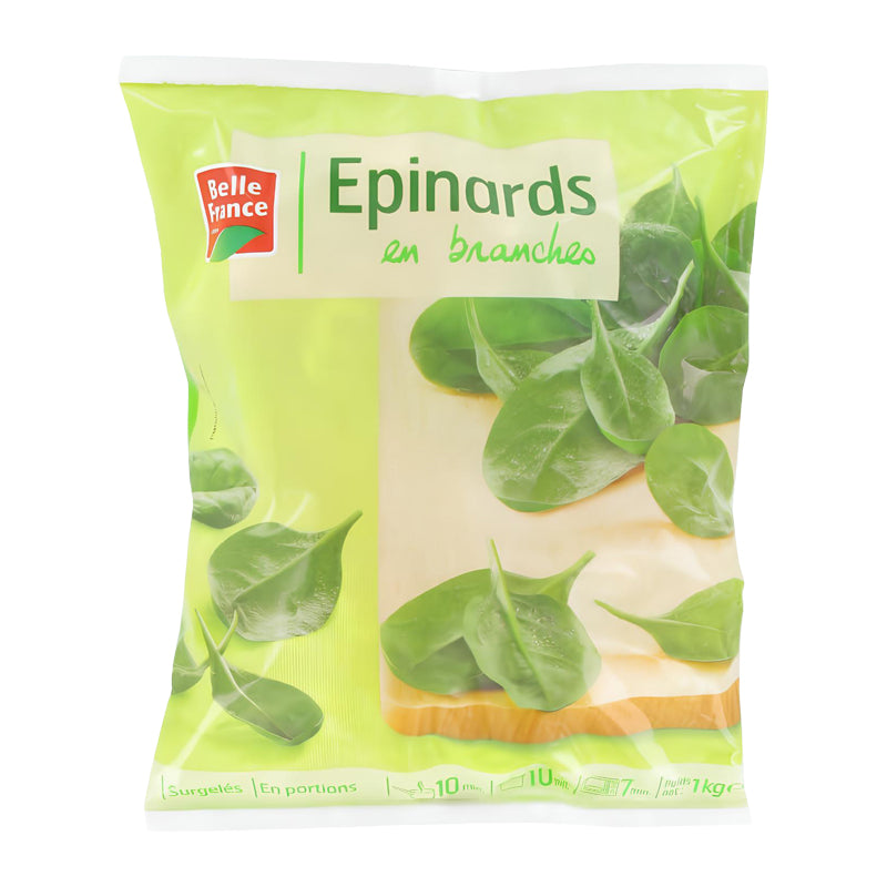 Épinard Branche 1Kg x 10 Bf – Légume
