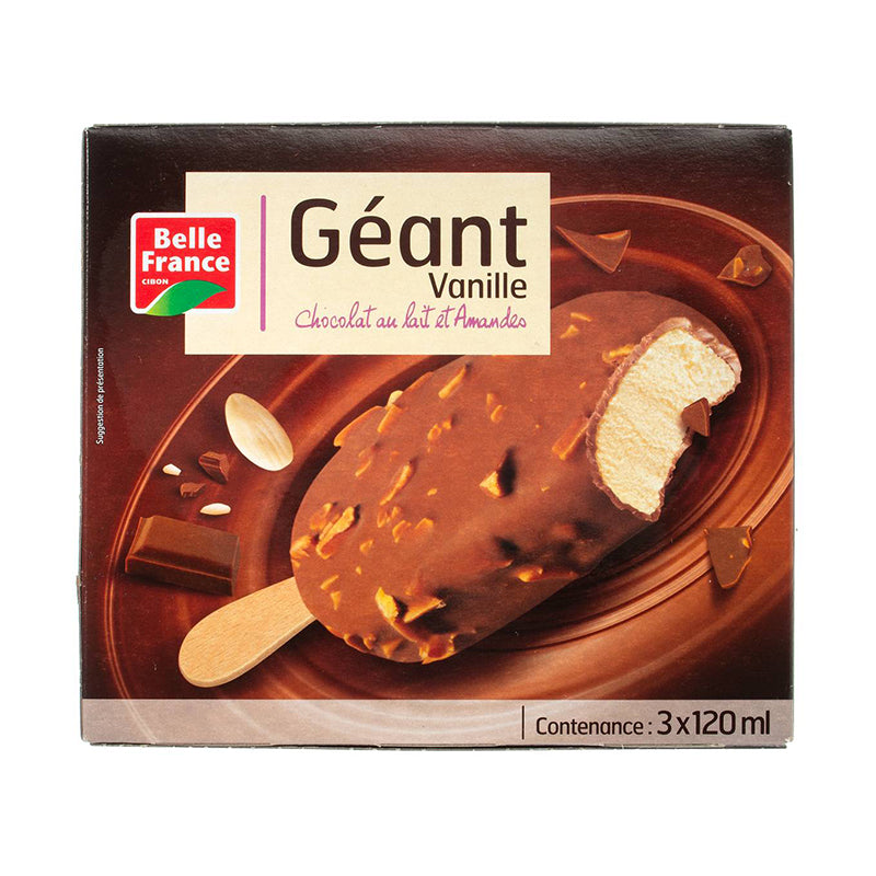 Géant Vanille Amande 3 x 120ml BF – Dessert