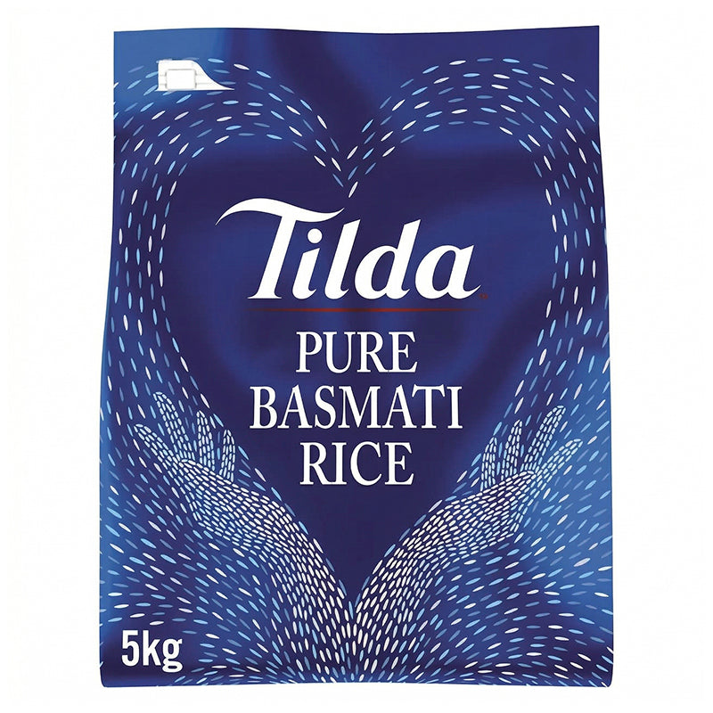 Riz basmati TILDA 5kg – promo, riz parfumé long grain de qualité
