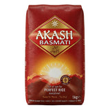 Riz AKASH 1kg x8 – pack économique de riz basmati long grain
