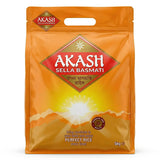 Riz basmati AKASH Sella 5kg – riz long grain de qualité supérieure