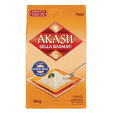 Riz basmati AKASH Sella 20kg – riz long grain de qualité supérieure
