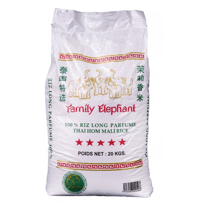 Family D'OR Long Grain Rice Thailand 20kg FAMILY ELEPHANT – quality long grain basmati rice