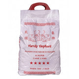 Riz A1 cassé 2 fois Thailande 5kg x5 FAMILY ELEPHANT – pack riz étuvé de qualité