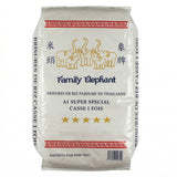 Riz cassé 1 fois Cambodge 1kg x15 FAMILY ELEPHANT – pack pratique de riz étuvé