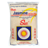 Riz cassé 1 fois 5kg x6 SUN BRAND BLEU – pack pratique de riz étuvé