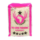 Riz long parfumé Jasmin 1kg x12 BUFFLE ÉTOILE AFRIQ – pack pratique de riz basmati long grain
