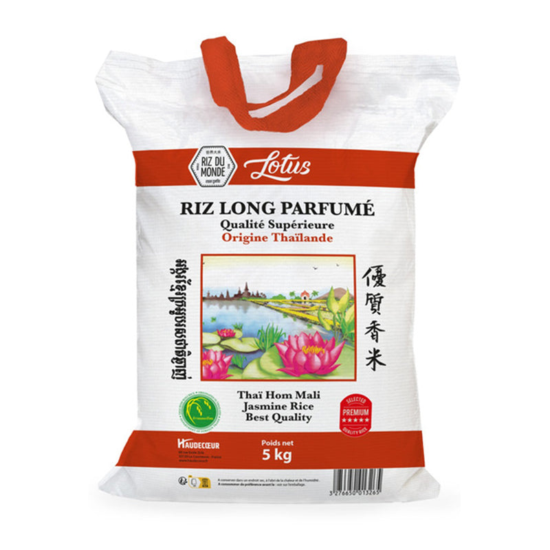 LOTUS Thai Fragrant Rice 5kg – promotion, quality aromatic long grain rice