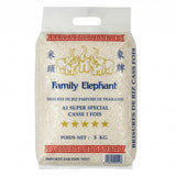 Riz cassé 1 fois Thailande 5kg FAMILY ELEPHANT – riz étuvé de qualité