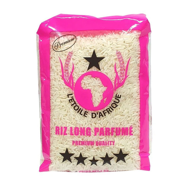 Long grain rice 1kg x12 ÉTOILE AFRIQUE – convenient pack of long grain basmati rice
