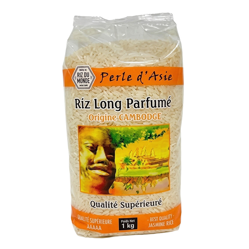 Riz long parfumé 1kg Perle d’Asie – riz basmati long grain de qualité