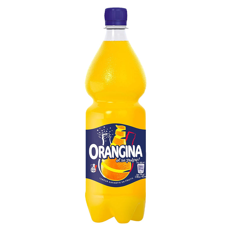 Orangina 50cl x 24 Bouteilles – Boisson Gazeuse aux Agrumes, Pack Format Familial Économique