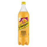 Schweppes Passion Orange 1,5L x 6 Bouteilles – Boisson Gazeuse Fruitée Tropicale