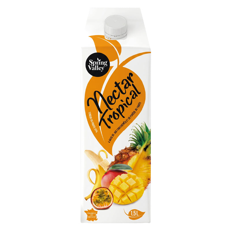 Spring Valley Tropical Nectar – Pack of 6 x 1.5L, Fruit Nectar