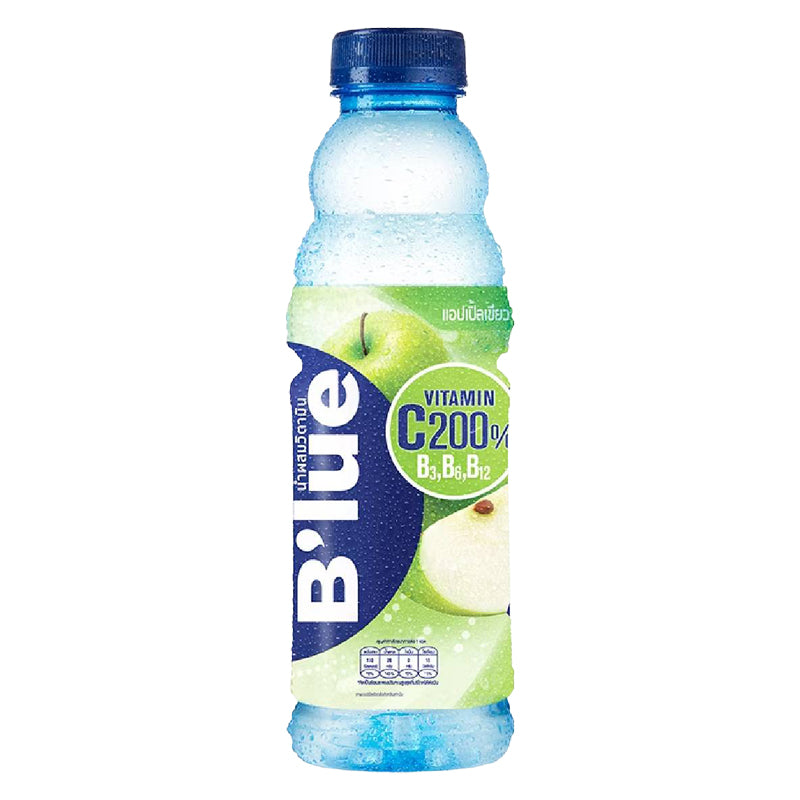 Blue Green Apple – Pack de 24 x 500ml, Boisson aux Fruits