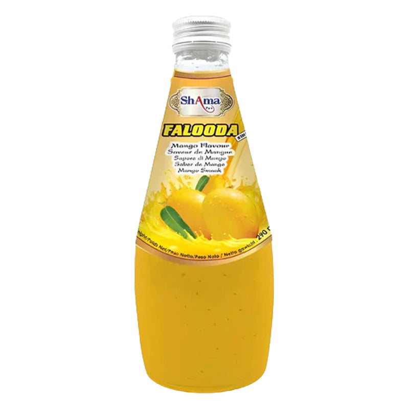Shama Falooda Mangue – Pack de 24 x 290ml, Boisson Dessert aux Fruits