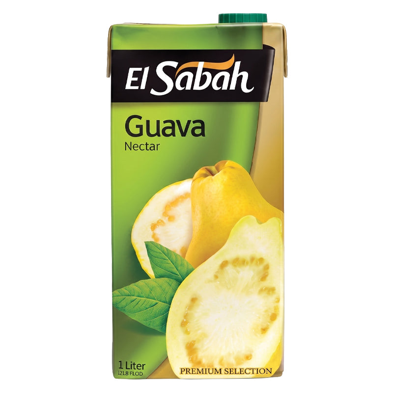 El Sabah Goyave – Pack de 12 x 1L, Jus de Fruits