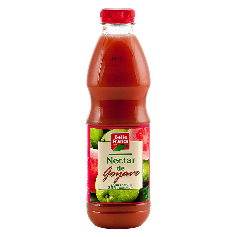 Nectar Goyave – Pack de 6 x 1L BF PET, Jus de Fruits