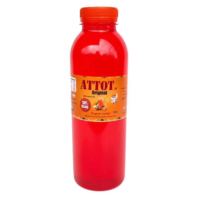Jus Attot Rouge Mix Kola Grand – Pack de 6 x 50cl France, Boisson aux Fruits