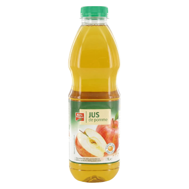 Jus Pomme – Pack de 6 x 1L PET BF, Jus de Fruits