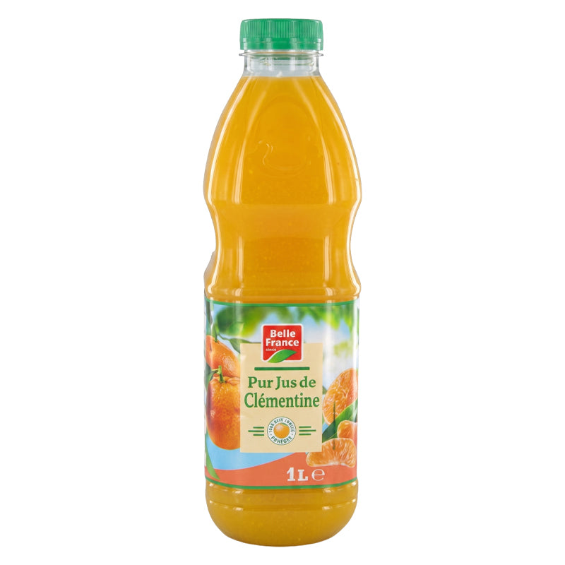Jus Clémentine – Pack de 6 x 1L PET BF, Jus de Fruits