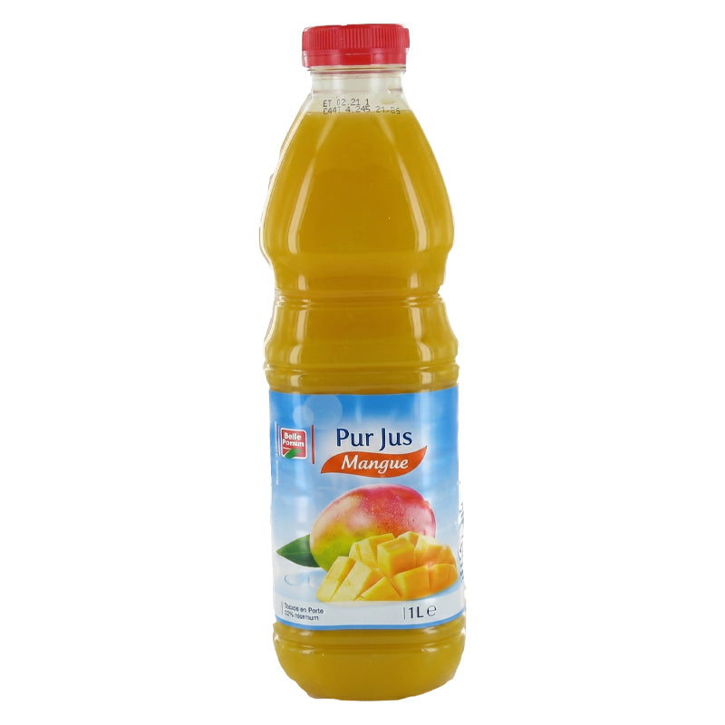 Pur Jus Mangue – Pack de 6 x 1L PET BF, Jus de Fruits