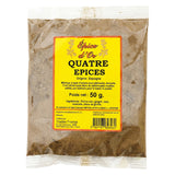 Epice d'Or Quatre Épices 50g x 20 Pack – Mélange Traditionnel de Qualité Supérieure